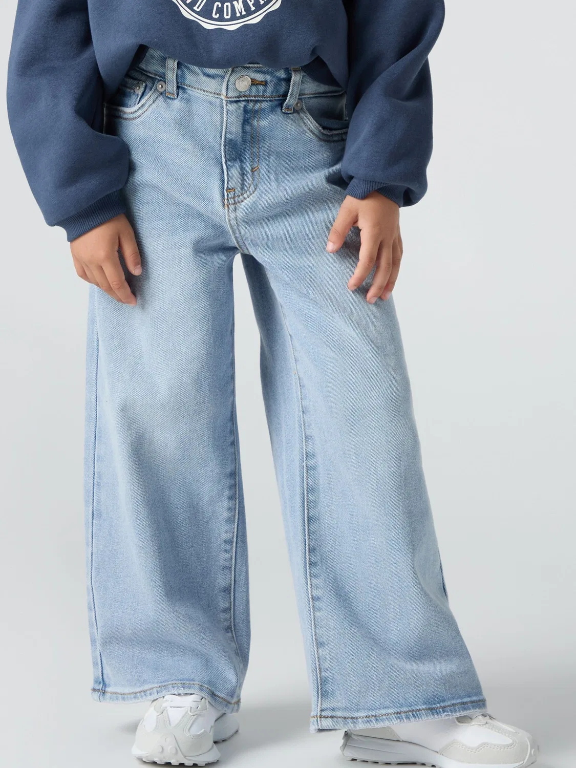 картинка Джинсы с высокой посадкой свободного кроя Levi's, синие от магазина Одежда+