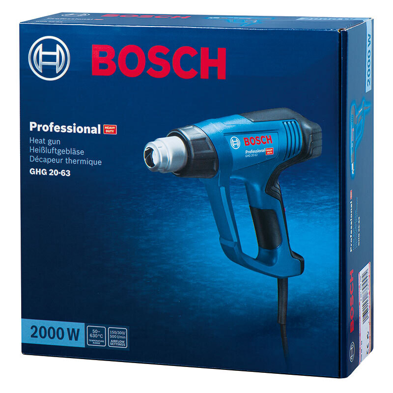 картинка Фен подключаемый Bosch GHG 20-63, 2000W от магазина Одежда+