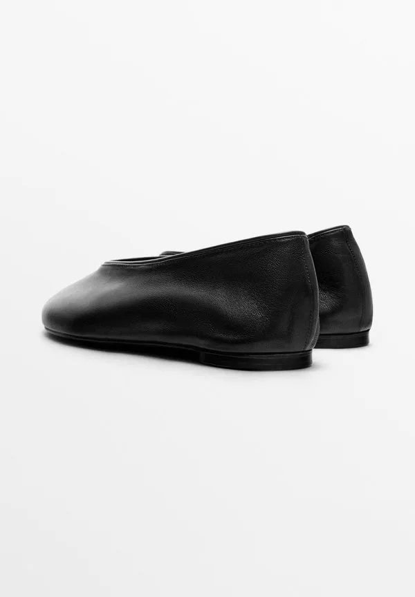картинка Мягкие балетки, балетные туфли Massimo Dutti, Black от магазина Одежда+
