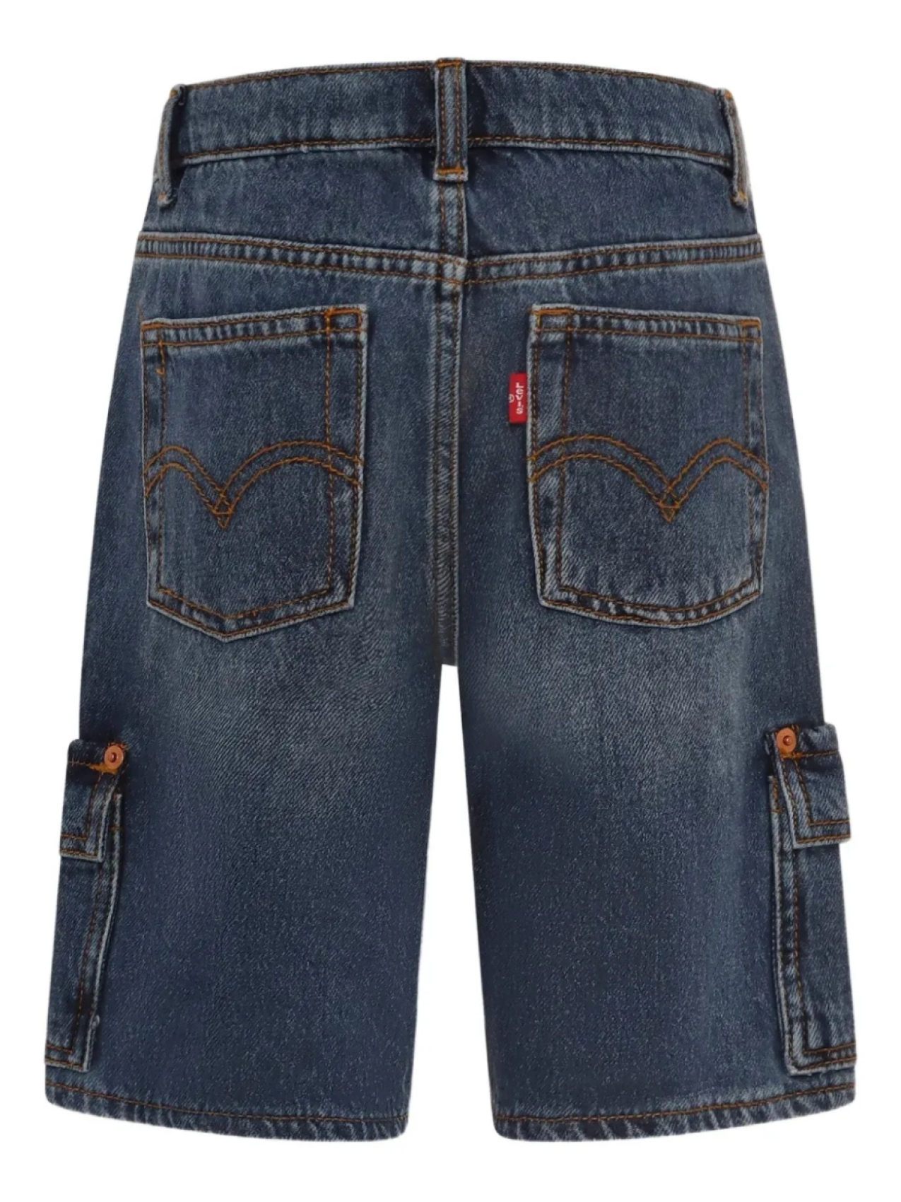 картинка Levi's Kids джинсовые шорты карго, синий от магазина Одежда+