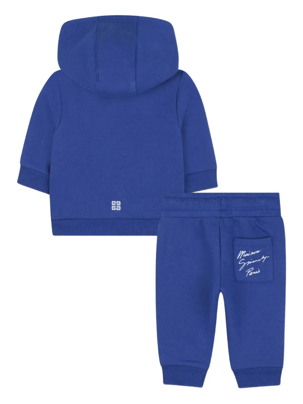 картинка Спортивный костюм с капюшоном Givenchy Kids, синий от магазина Одежда+