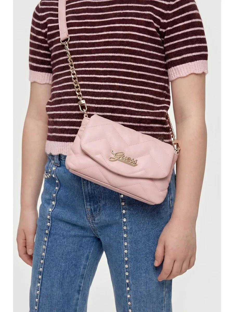 картинка Сумка GUESS в розовом цвете от магазина Одежда+