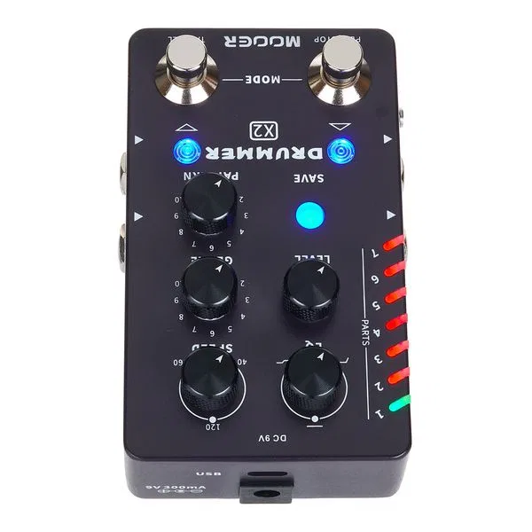 картинка Драм-машина Stereo Drummer X2 Mooer, Black от магазина Одежда+