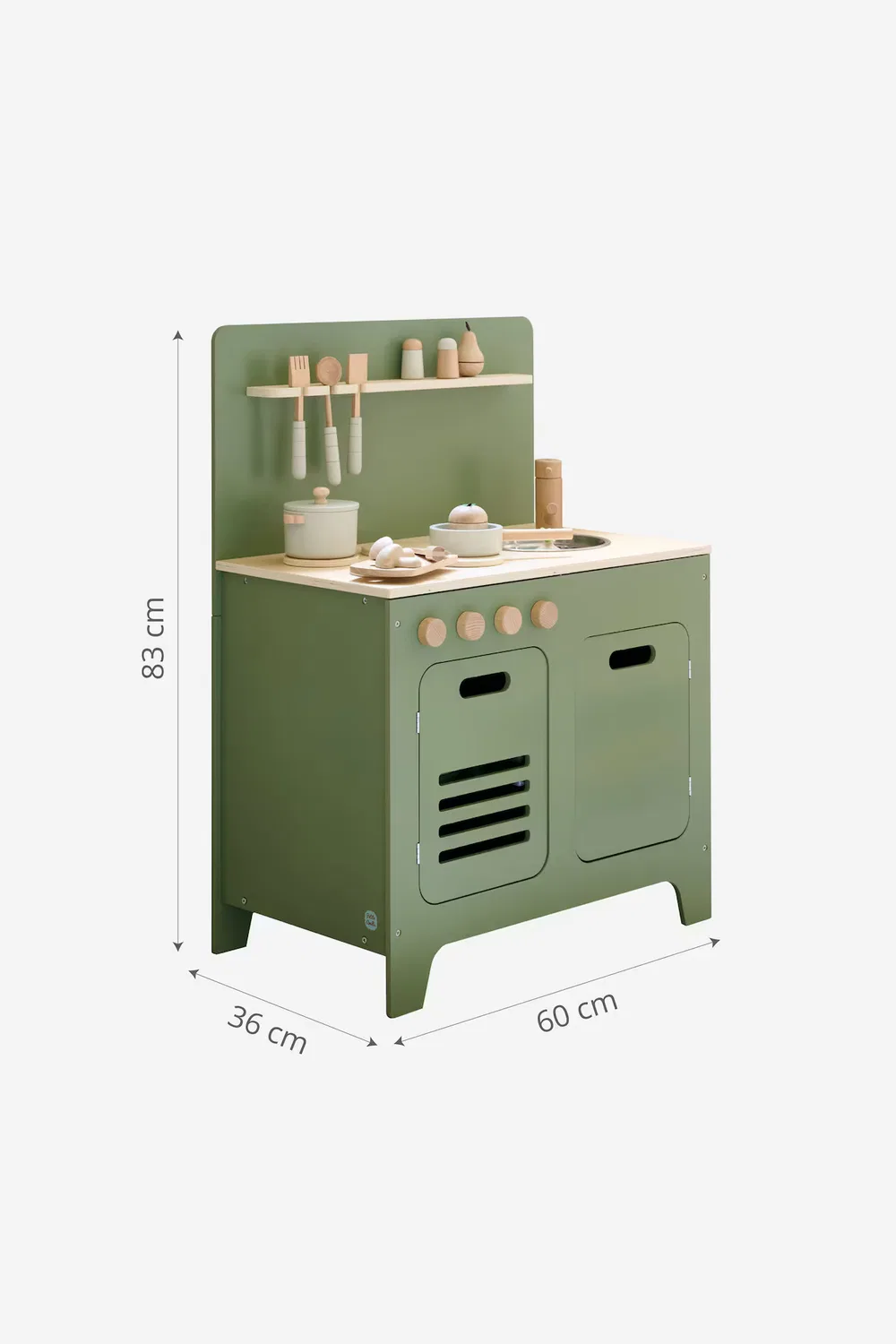 картинка Игровая кухня - оливковый Petite Amélie, Grun от магазина Одежда+