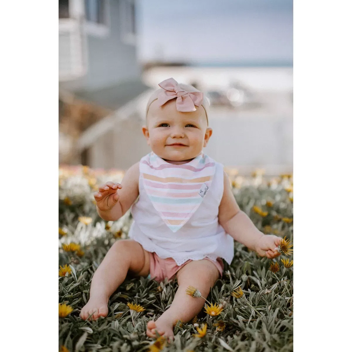 картинка Детский комплект слюнявчиков Floral INFANT BASICS/FURNITURE, Enchanted от магазина Одежда+