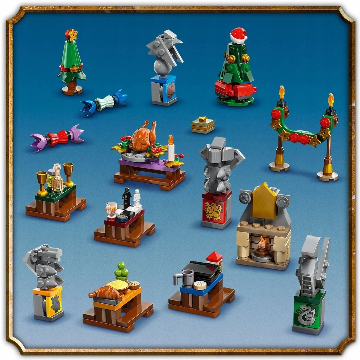 картинка Календарь адвент LEGO Harry Potter, LEGO, Черный от магазина Одежда+