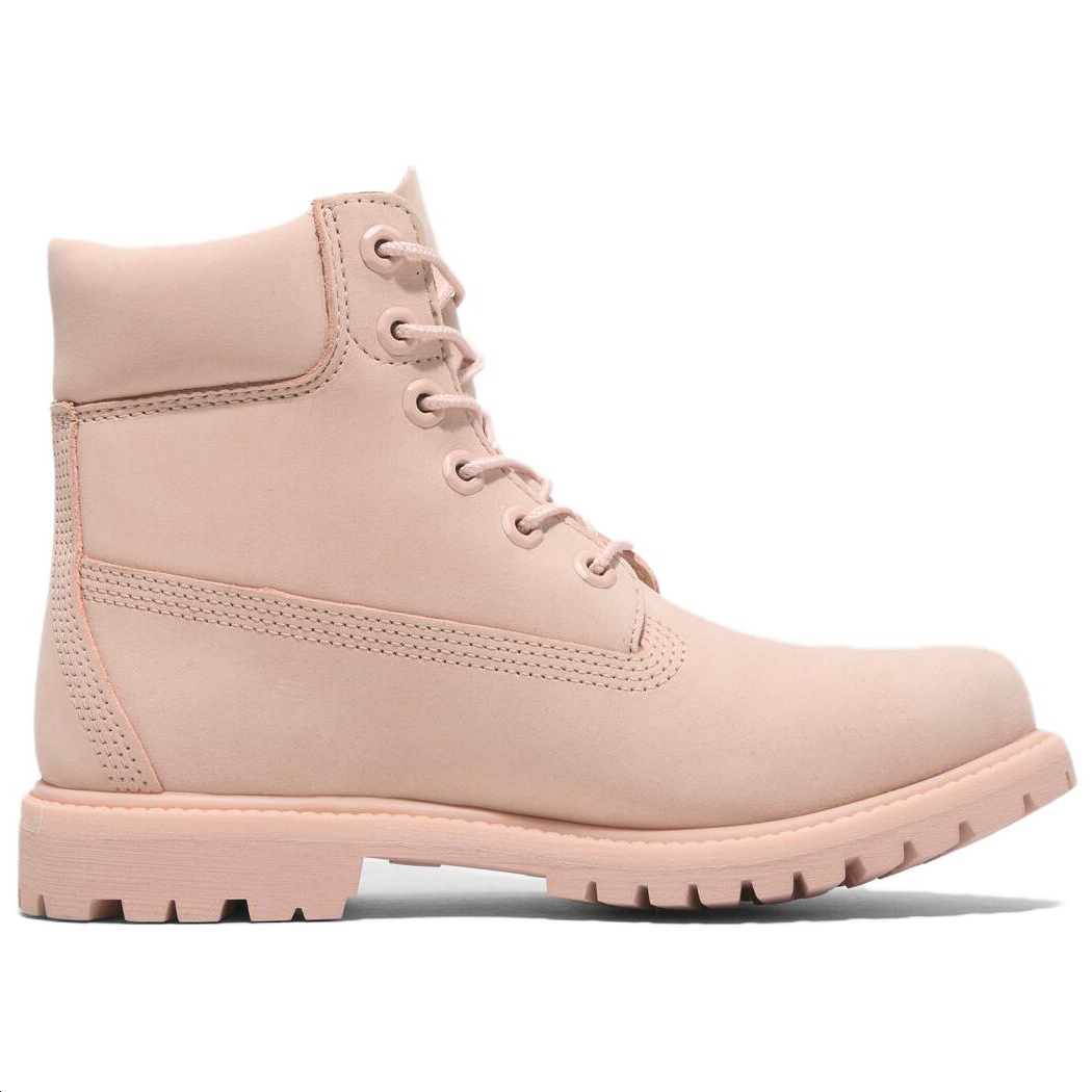 картинка Ботинки женские Timberland Premium, розовые от магазина Одежда+