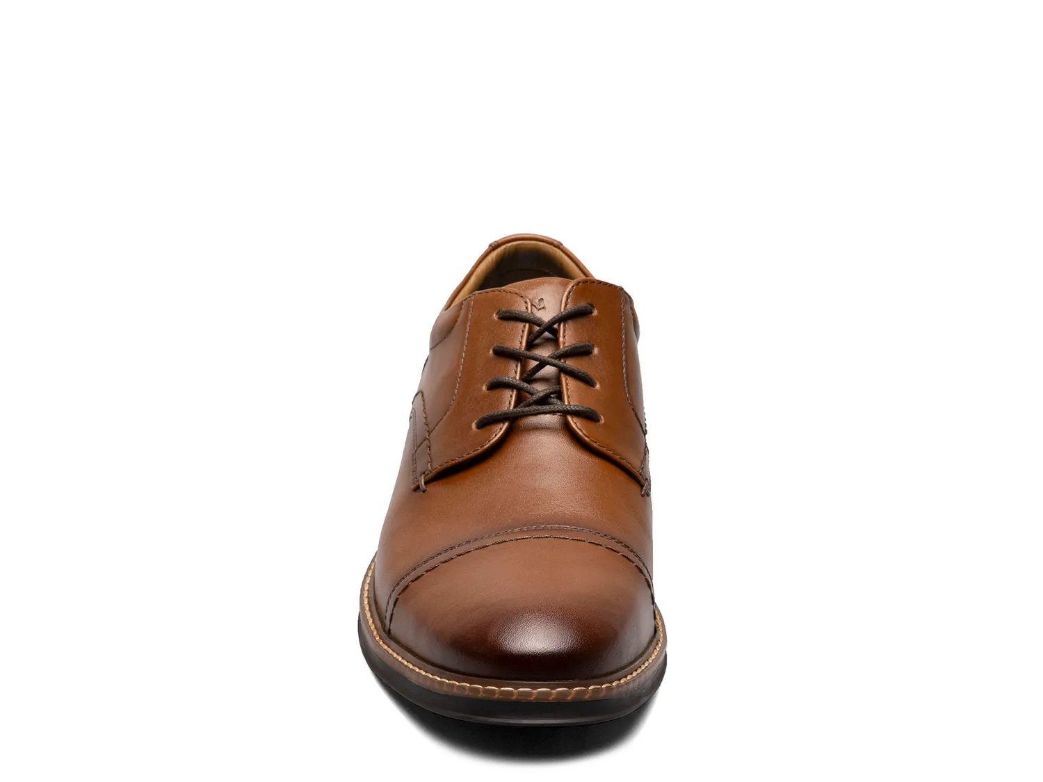 картинка Оксфорды Nunn Bush Calderone Cap Toe Oxford, Cognac от магазина Одежда+