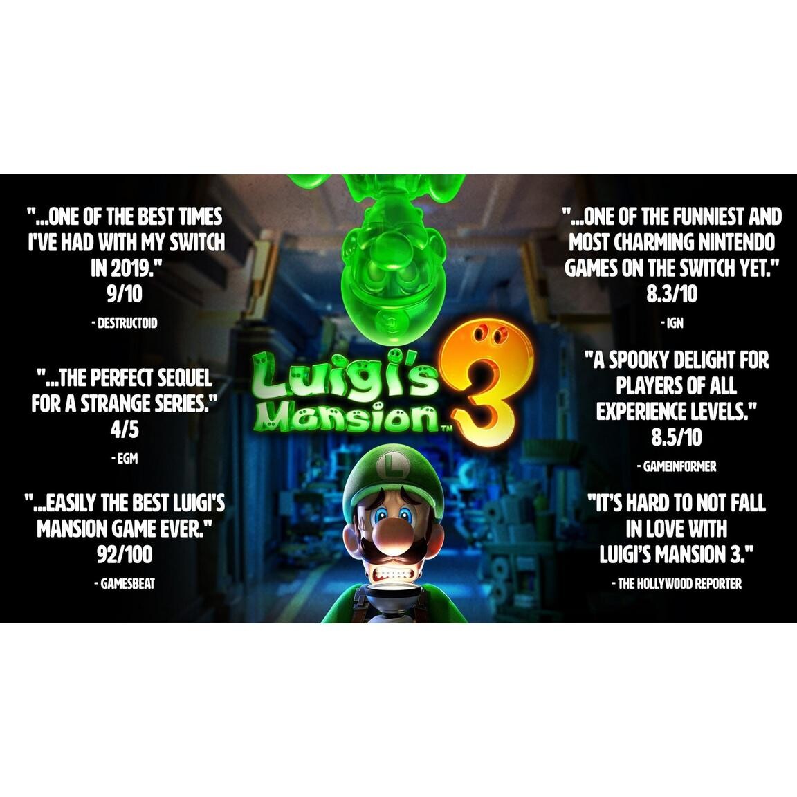 картинка Видеоигра Luigi's Mansion 3 - Nintendo Switch от магазина Одежда+