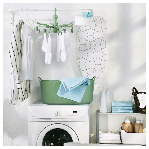 картинка Сушилка подвесная Ikea Pressa 16 Clothes Pegs, зеленый от магазина Одежда+