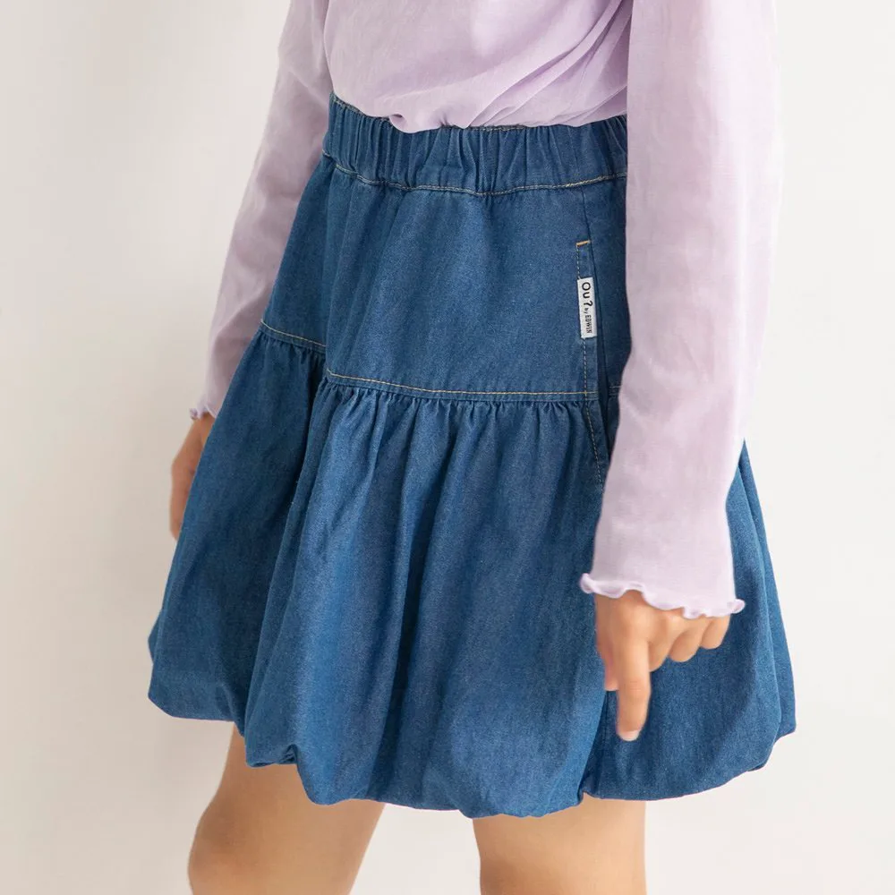 картинка Джинсовая юбка-баллон Branshes, blue от магазина Одежда+