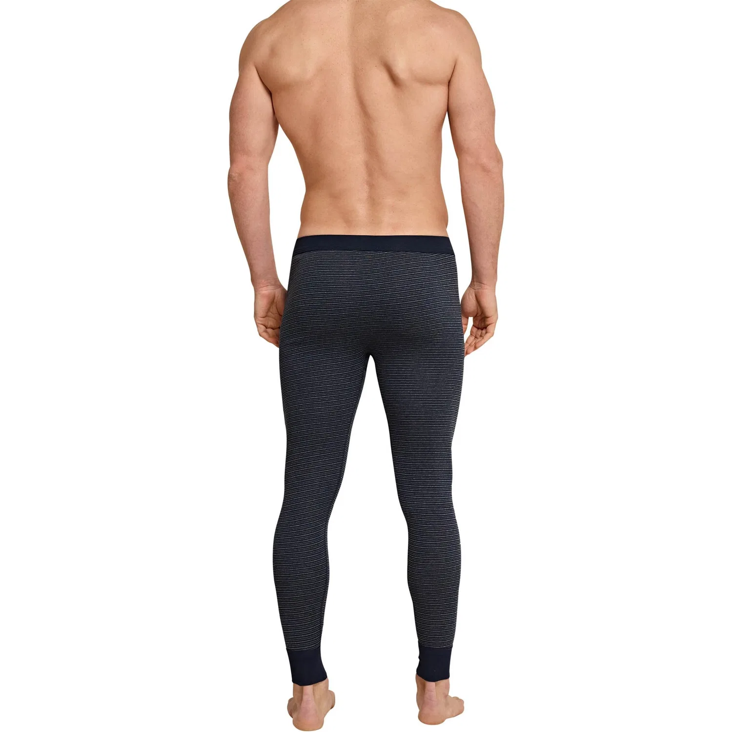 картинка Мужские длинные подштанники из финриппа Schiesser, Dark Blue от магазина Одежда+