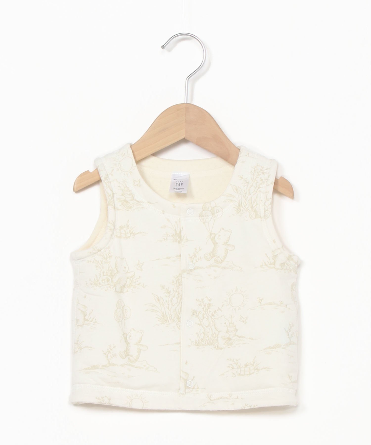 картинка Жилет из органического хлопка Детский Gap, NEW_OFF_WHITE от магазина Одежда+