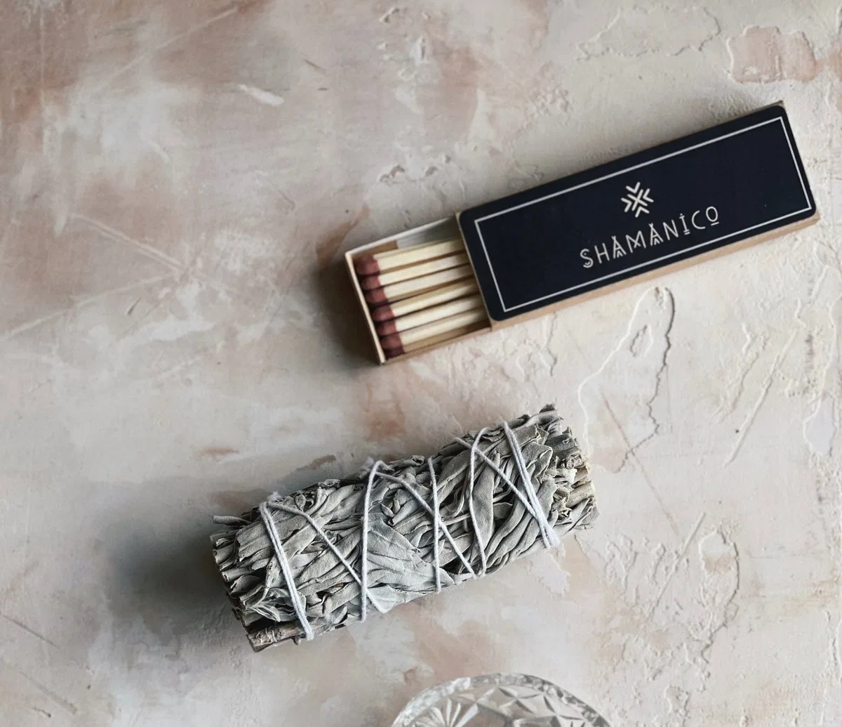 картинка Благовония белый шалфей 13 см Aromaholik, White Sage от магазина Одежда+