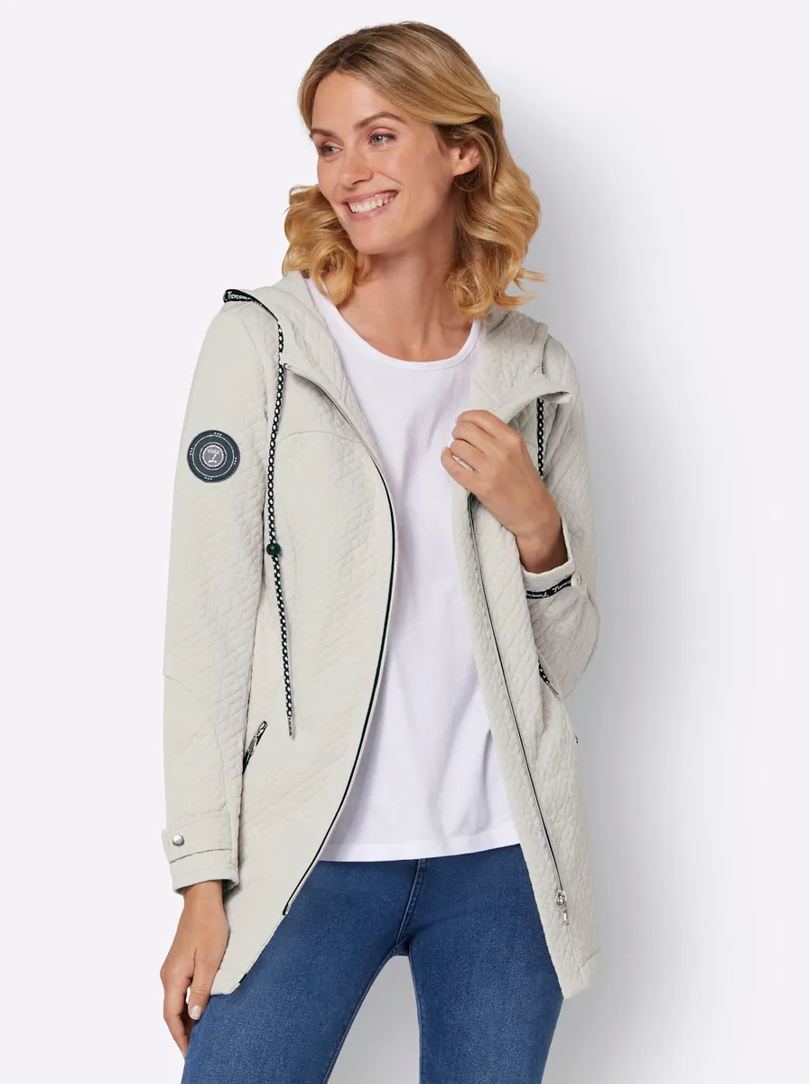 картинка Casual Looks Куртка-рубашка "Куртка из джерси", серый от магазина Одежда+