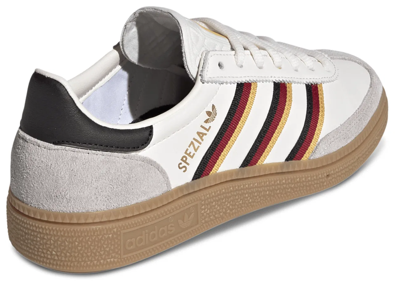 картинка Кеды для мальчиков Handball Spezial Adidas, белый/желтый от магазина Одежда+