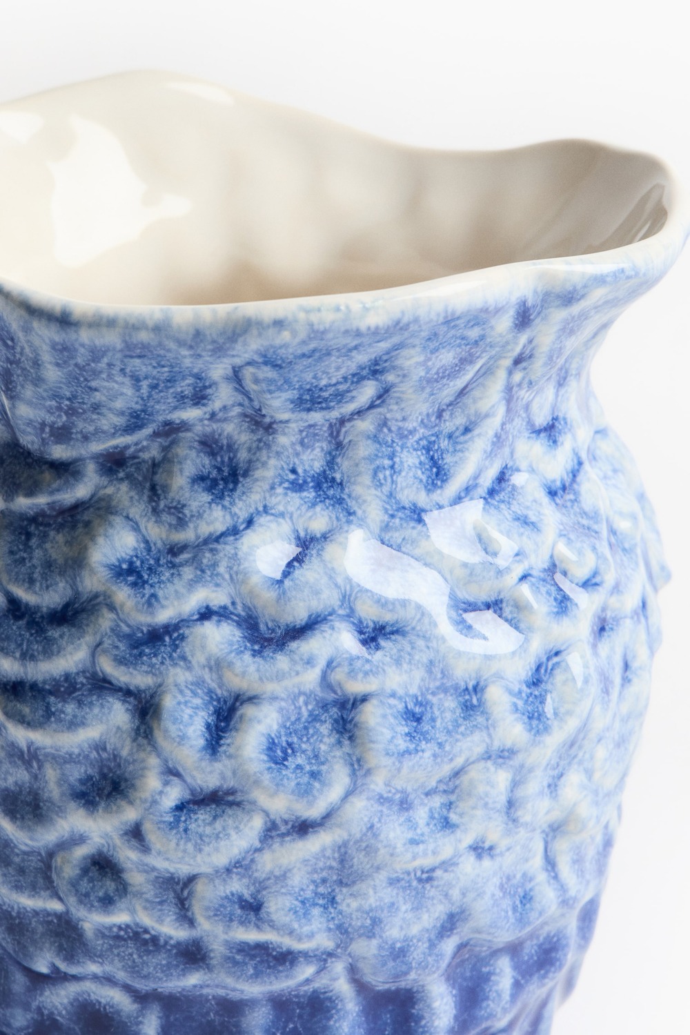 картинка Ваза H&M Small Sea-inspired Stoneware, синий от магазина Одежда+