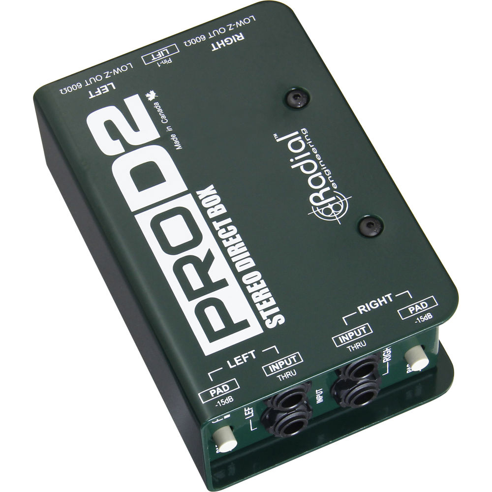 картинка Директ-бокс Radial Engineering ProD2 Direct Box R800 1102 от магазина Одежда+