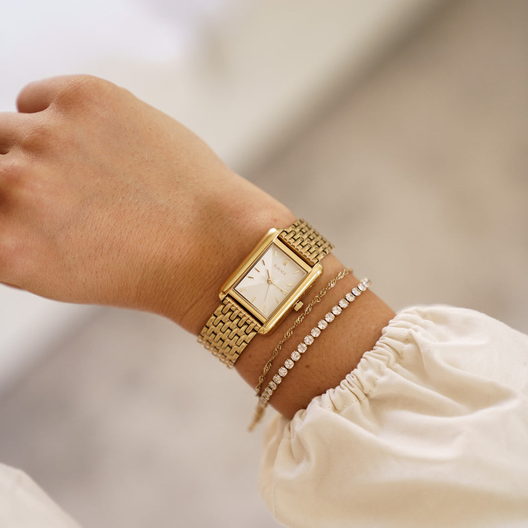 картинка Часы Olivia Gold White от магазина Одежда+
