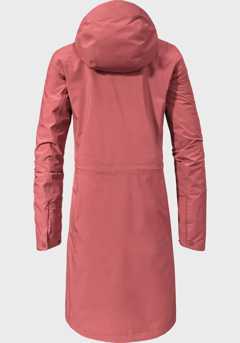 картинка Schöffel парка "Parka Sardegna L", с капюшоном, розовый от магазина Одежда+