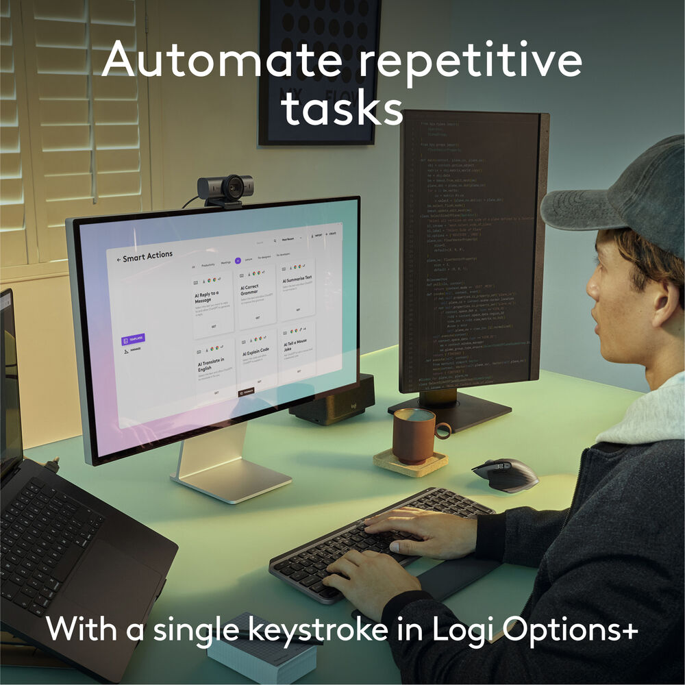 картинка Беспроводная клавиатура Logitech MX Keys S для Mac (бледно-серая) от магазина Одежда+