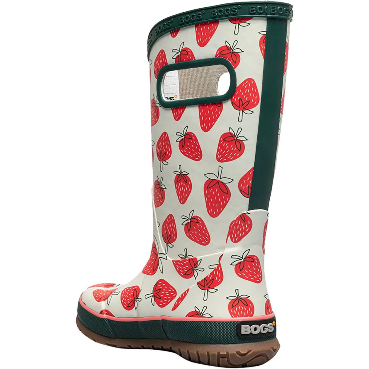 картинка Детские сапоги резиновые с принтом Strawberry Rainboot Bogs, Strawberry от магазина Одежда+