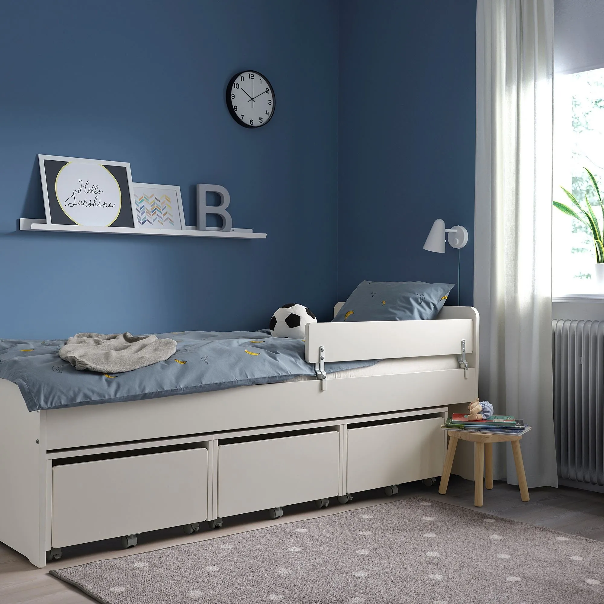картинка Ограждение, белое, 96x15 см, NATTAPA IKEA от магазина Одежда+
