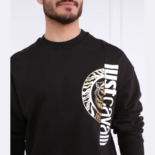 картинка Толстовка обычного кроя Just Cavalli, черный от магазина Одежда+