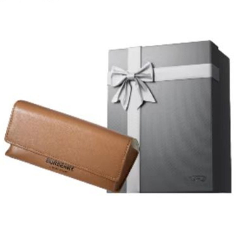 картинка Burberry Прямоугольные солнцезащитные очки, Light Silver Gray от магазина Одежда+