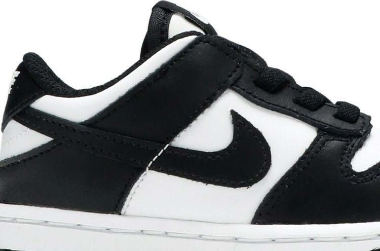 картинка Кроссовки Nike Dunk Low TD 'Black White', черный от магазина Одежда+