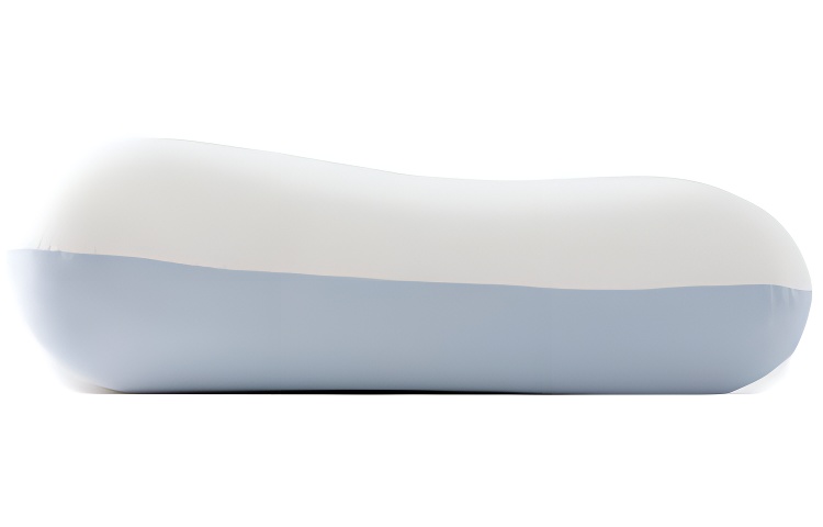 картинка Подушка Memory Foam MUJI, синий белый от магазина Одежда+