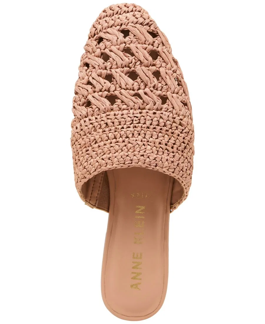 картинка Женские мюли Sam Woven Crafted Slip On Anne Klein, Natural от магазина Одежда+