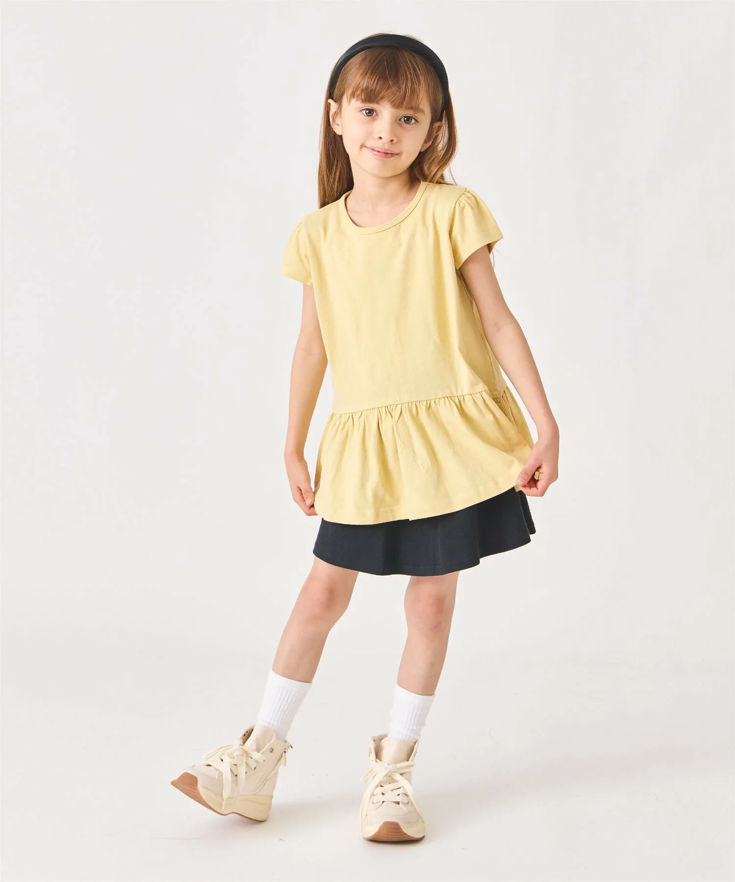 картинка Топы с оборками Ever Closet, mustard от магазина Одежда+