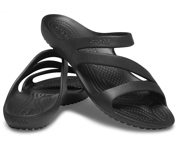 картинка Женские шлепанцы Crocs Kadee II, черный от магазина Одежда+