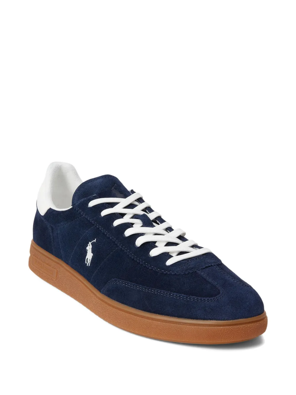 картинка Кеды замшевые Polo Ralph Lauren, синие от магазина Одежда+