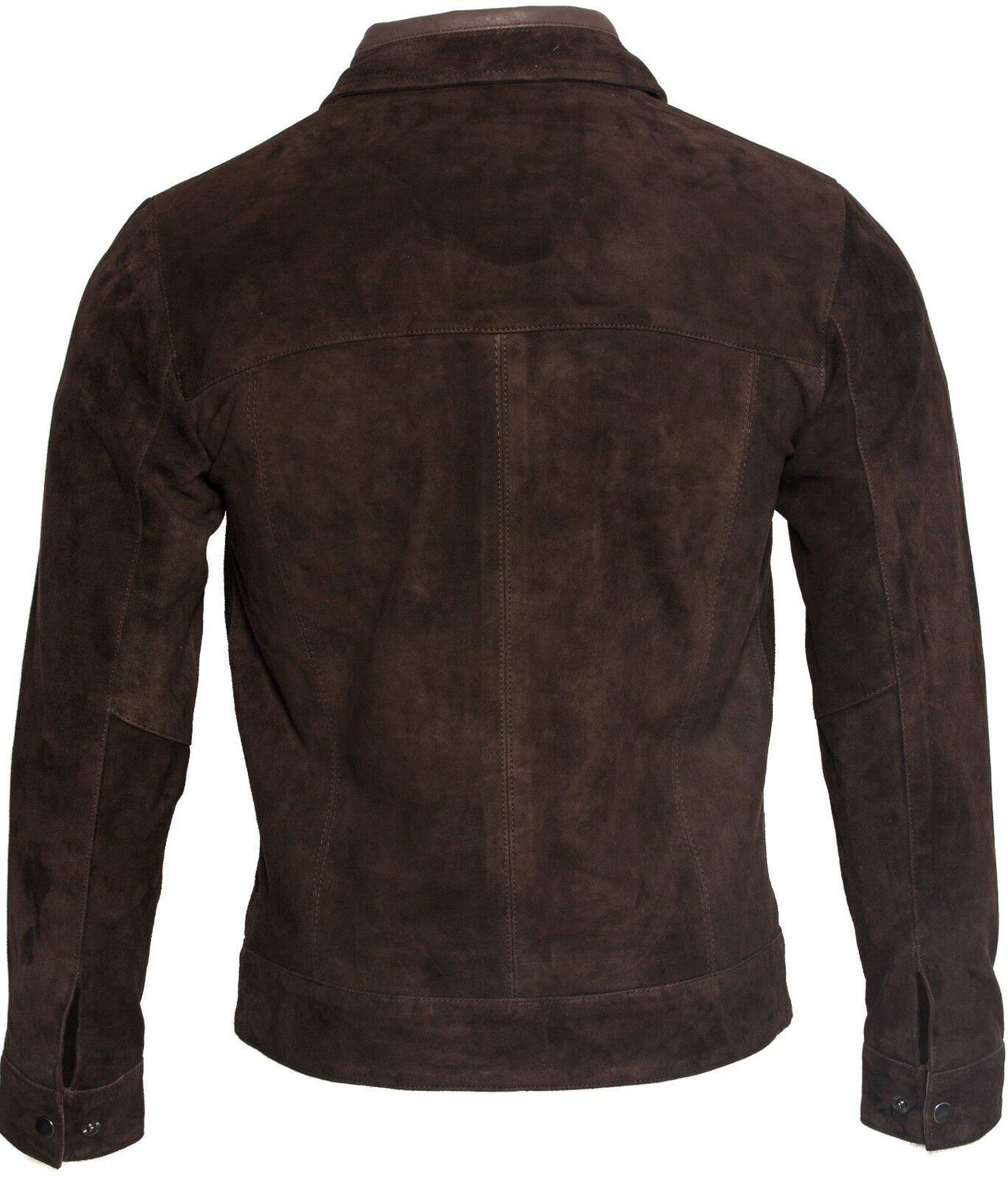картинка Куртка Infinity Leather Retro Goat Suede Leather Harington, коричневый от магазина Одежда+