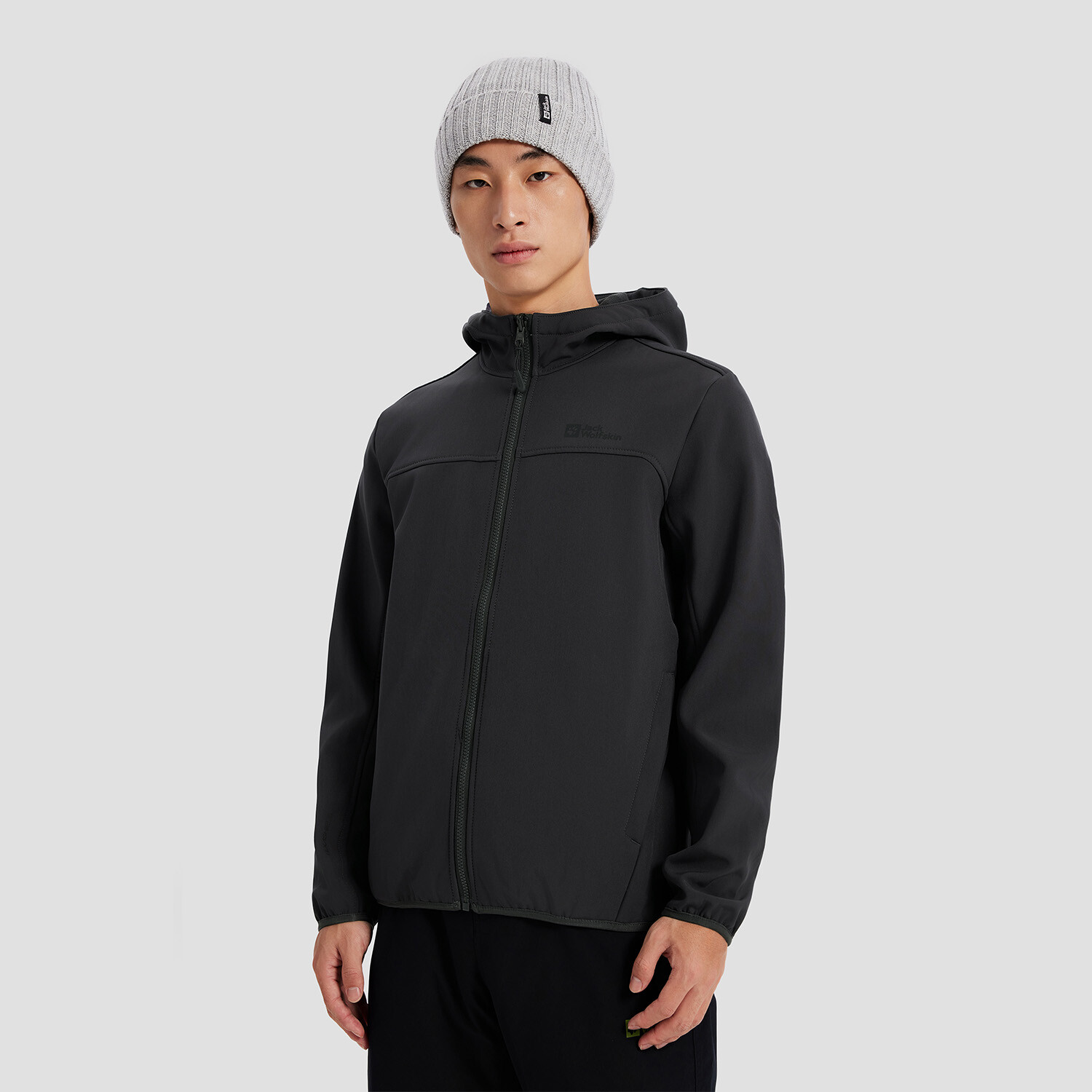 картинка Ветровка мужская Jack Wolfskin, черный от магазина Одежда+