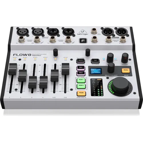 картинка Цифровой микшер Behringer FLOW 8 с Bluetooth-аудио и управлением от магазина Одежда+