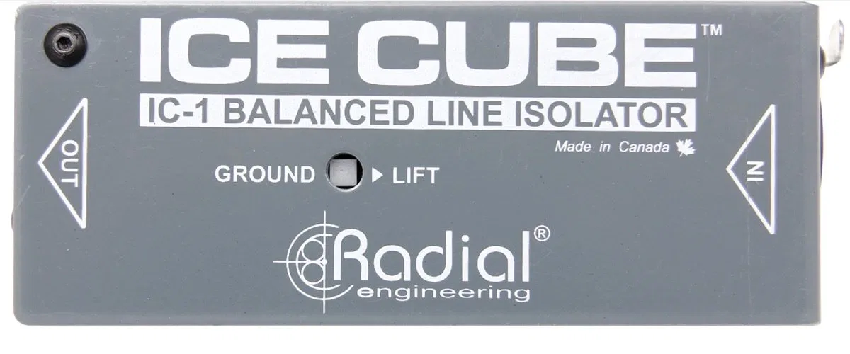 картинка Пассивный изолятор линейного уровня Radial IceCube IC-1 от магазина Одежда+