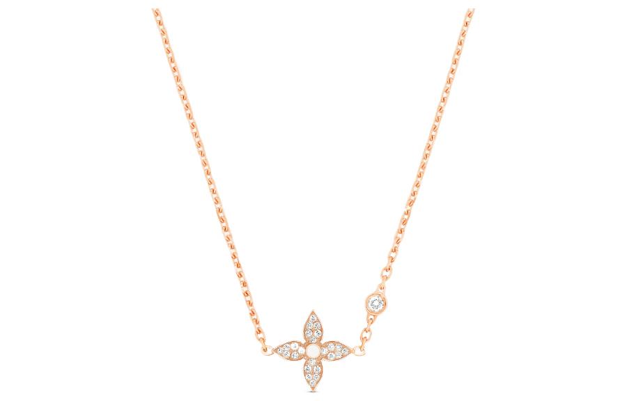 картинка LOUIS VUITTON Кулон Idylle Blossom из розового золота с бриллиантами от магазина Одежда+
