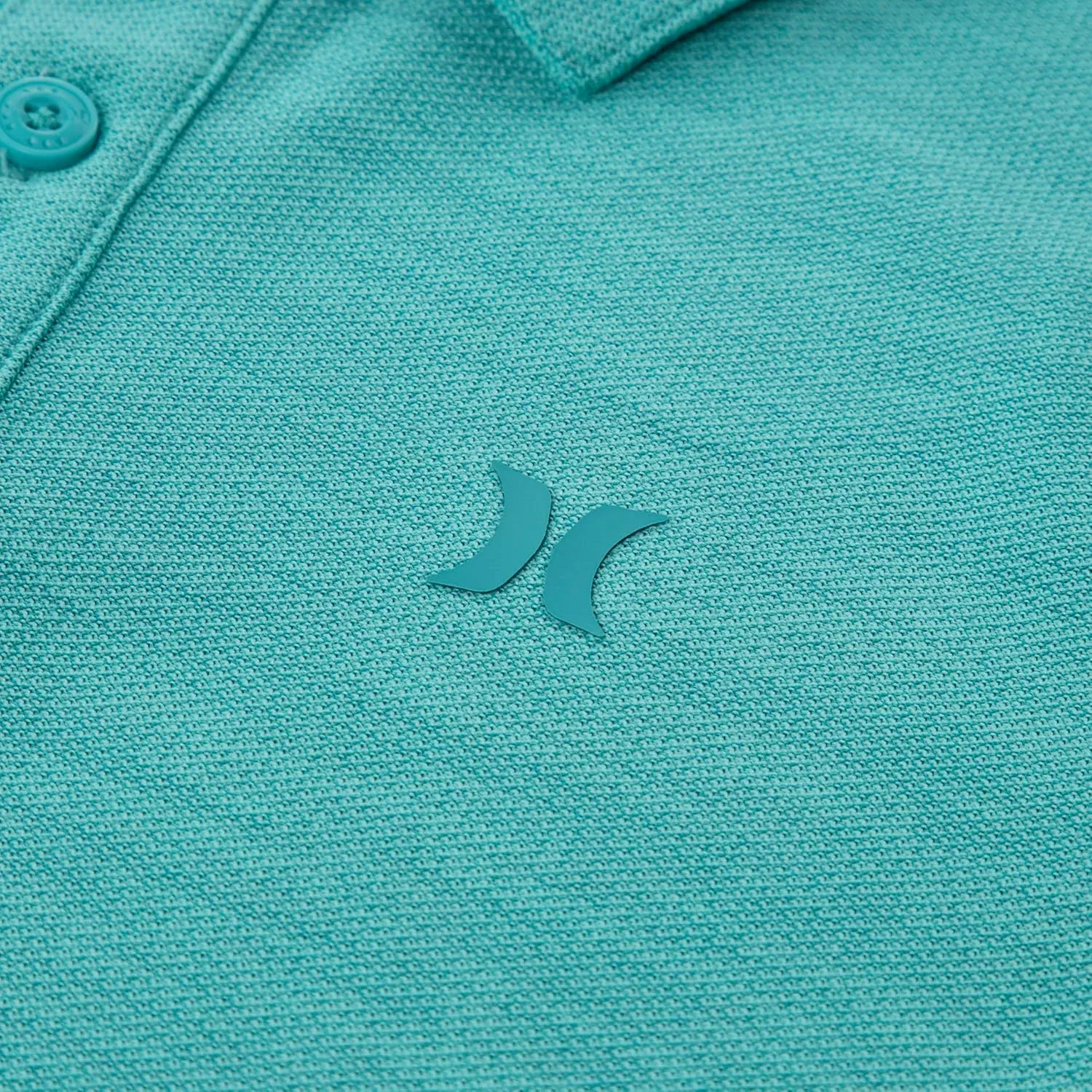 картинка Пике поло для мальчиков, Hurley, цвет Harbor Green Heather от магазина Одежда+