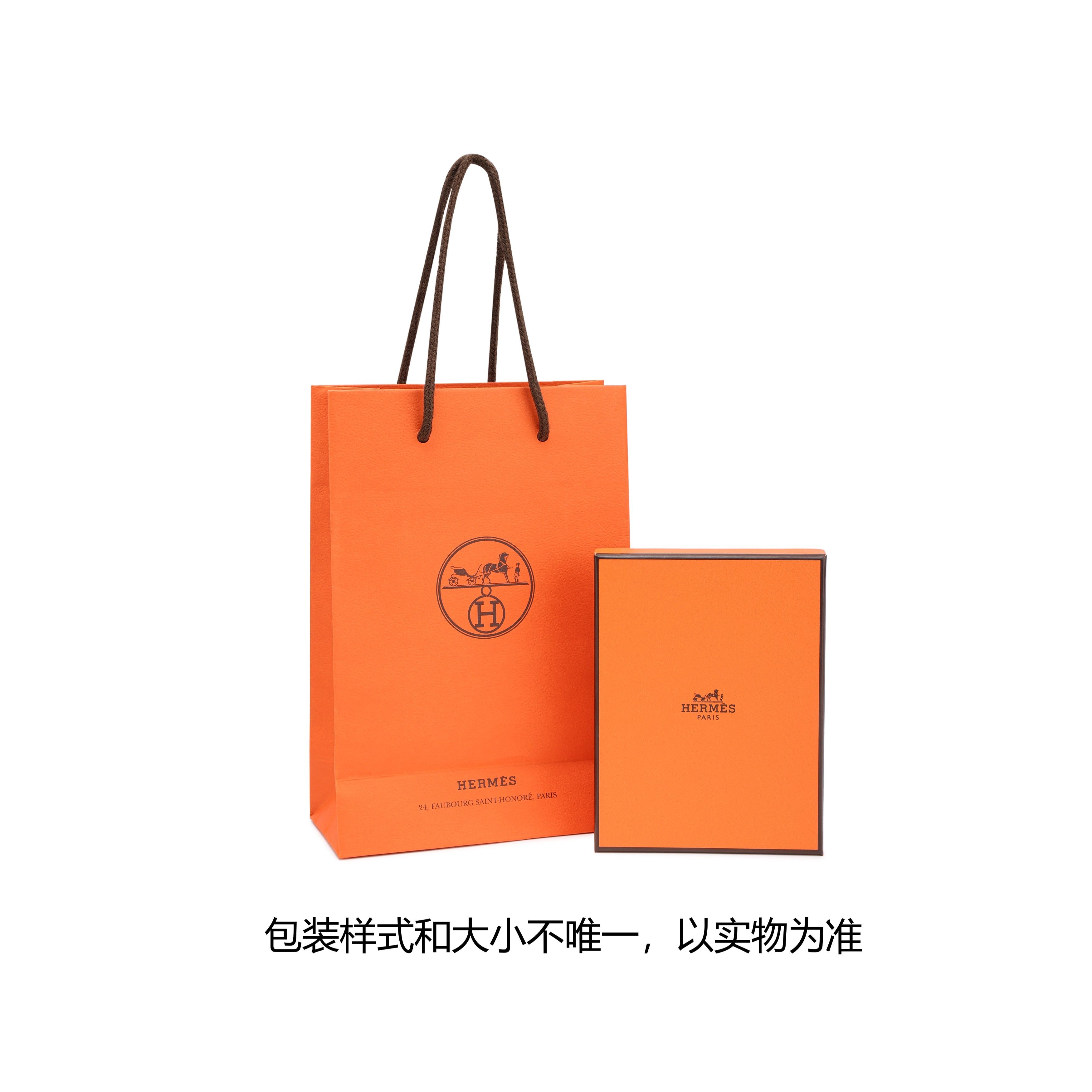 картинка HERMES Кожаный браслет Men's Black от магазина Одежда+