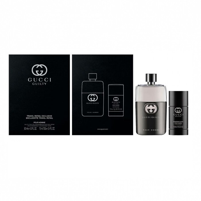 картинка Gucci, Guilty Pour Homme, парфюмерный набор, 2 шт от магазина Одежда+