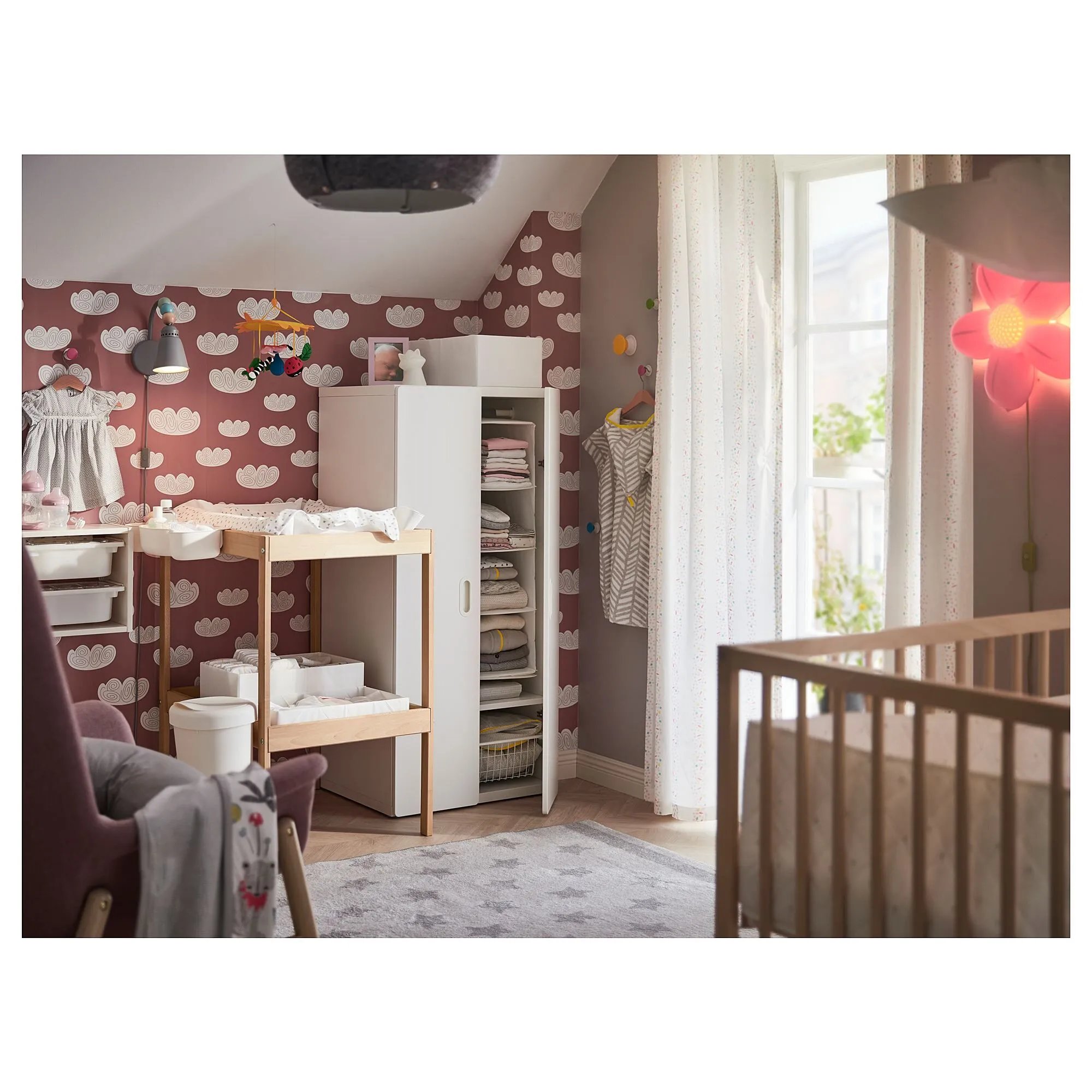 картинка Пеленальный столик, под бук, 72x53 см, SNIGLAR IKEA от магазина Одежда+
