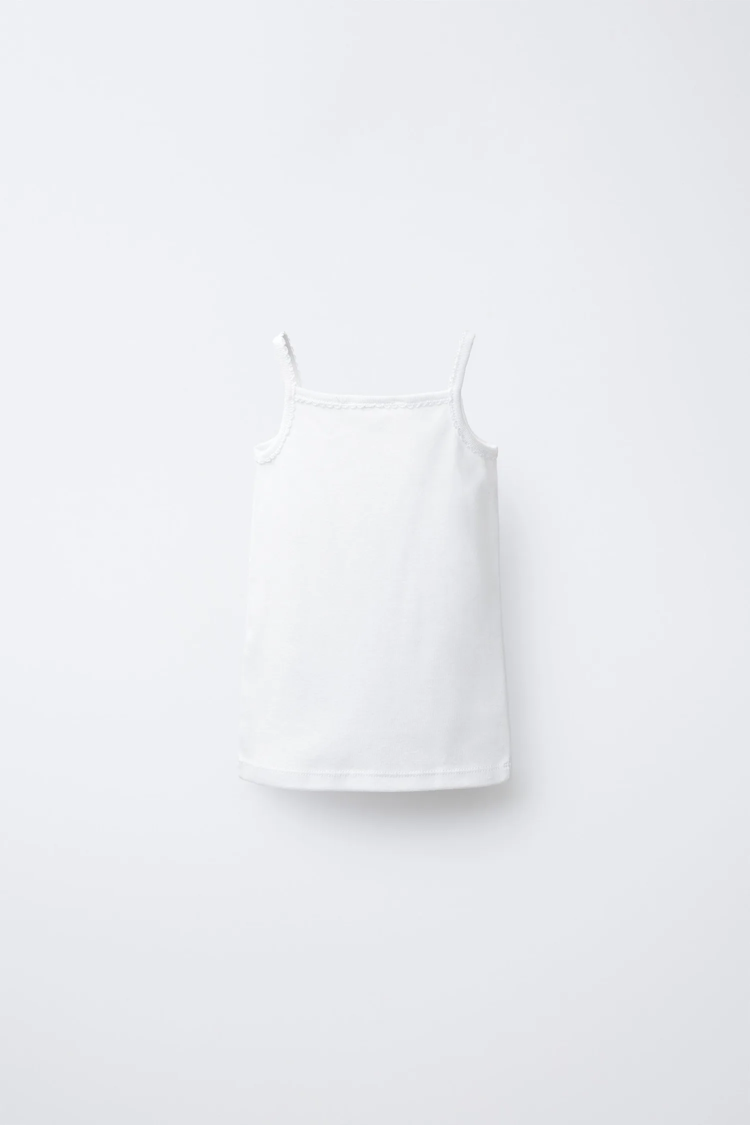 картинка Комплект из 3 маек Zara, белый от магазина Одежда+