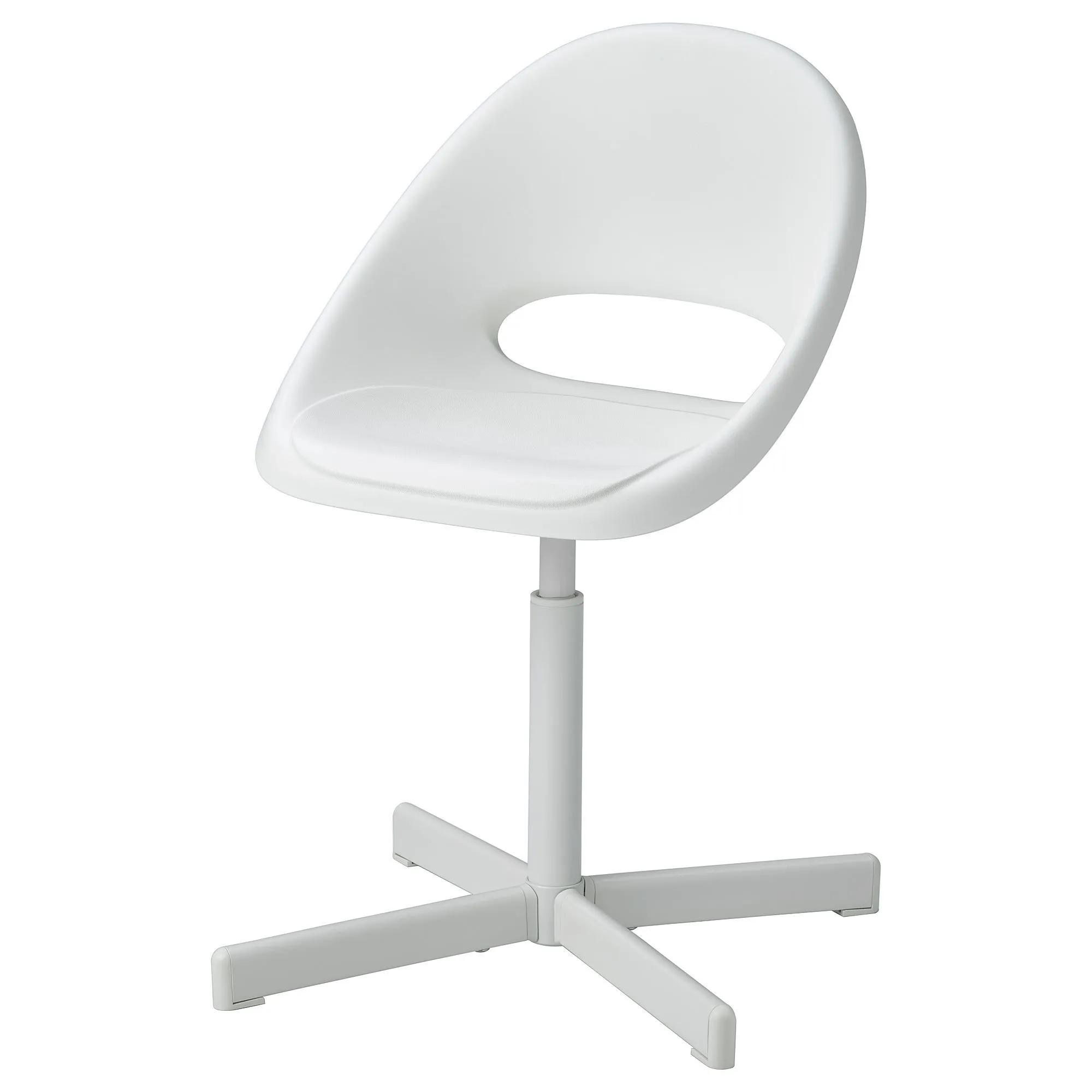 картинка Детский стульчик, белый/бирюзовый LOBERGET/SIBBEN IKEA от магазина Одежда+