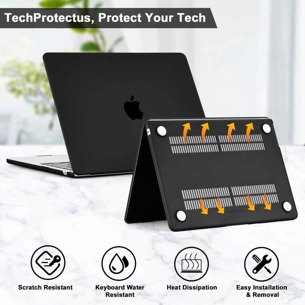 картинка Чехол для ноутбука Apple MacBook Air, 13.6", черный от магазина Одежда+
