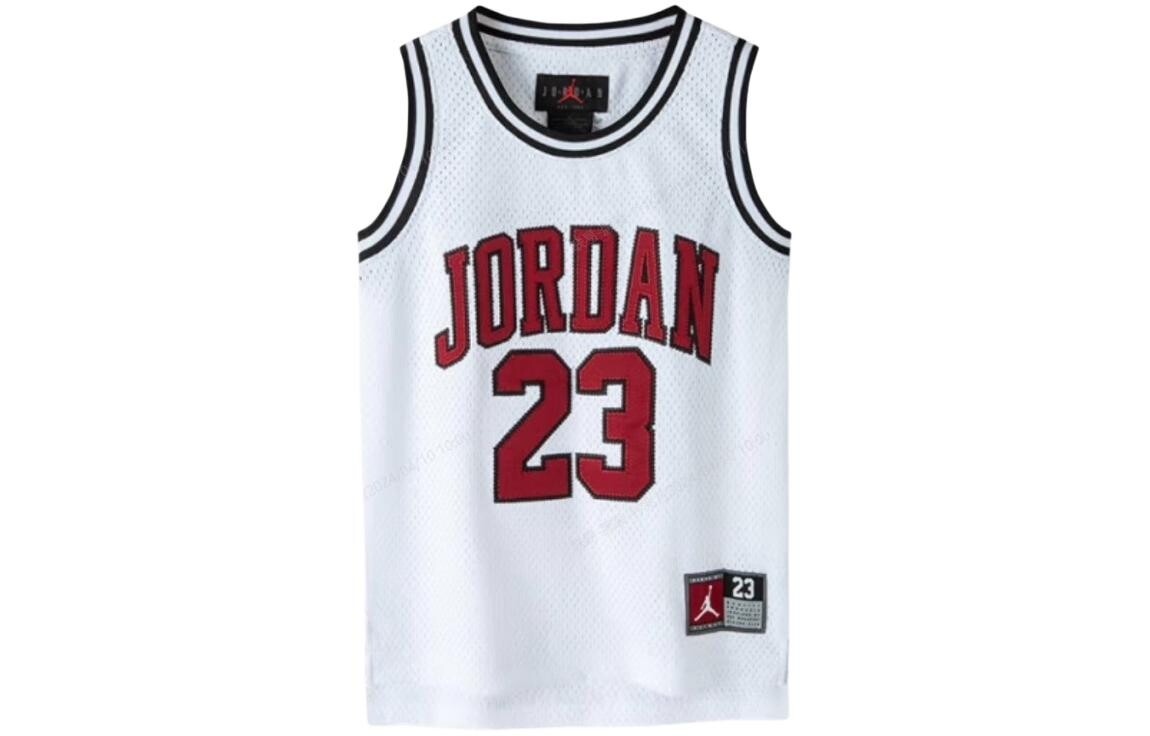 картинка Детская баскетбольная рубашка Jordan Kids, Белый от магазина Одежда+