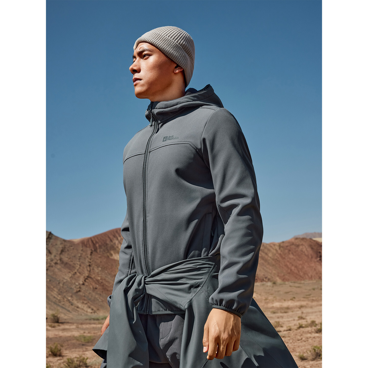 картинка Ветровка мужская Jack Wolfskin, черный от магазина Одежда+