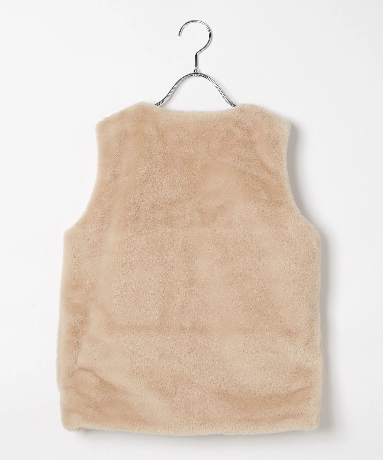 картинка Меховой жилет Детский Bayflow, Beige 55 от магазина Одежда+